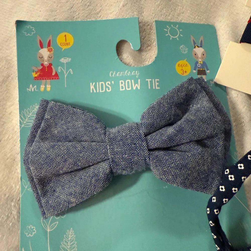 Target Boys Tie & 3 Bow ties